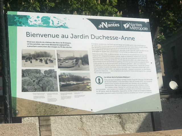 jardin Duchesse ANNE rénové